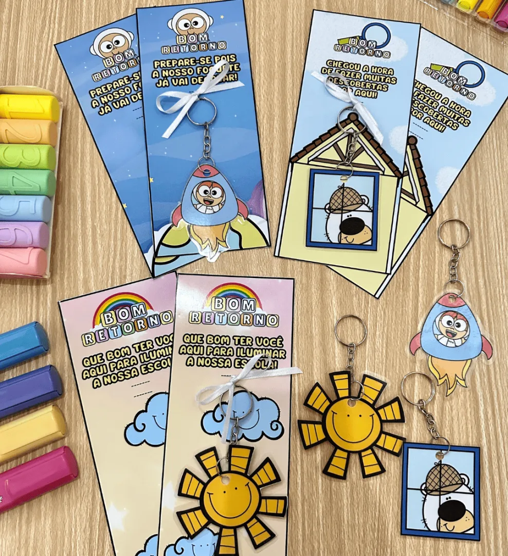 Kit de Chaveiros Bom Retorno — imagem 3
