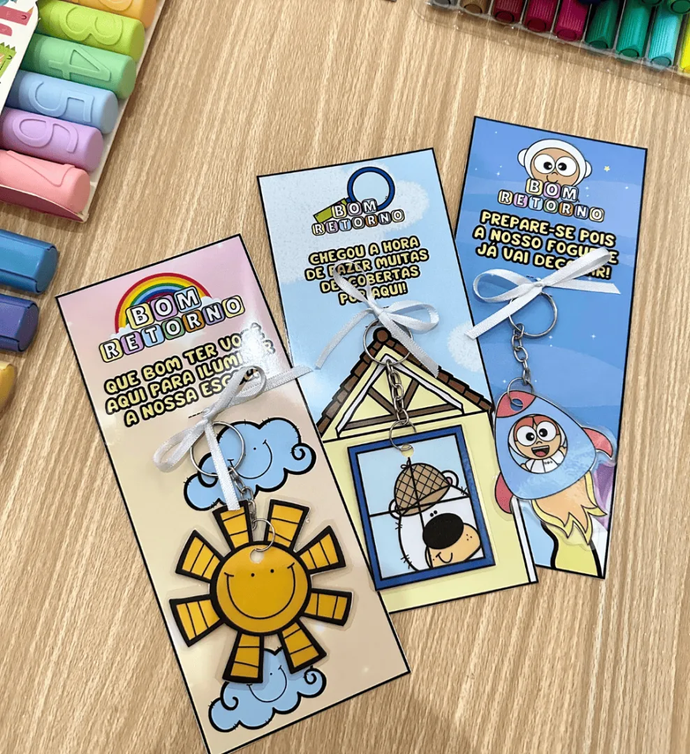 Kit de Chaveiros Bom Retorno — imagem 5