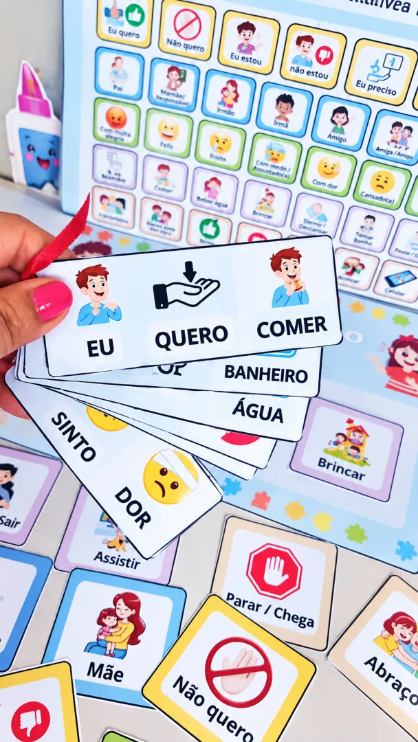 Kit de Comunicação Aumentativa e Alternativa (CAA) - PDF para Crianças com TEA — imagem 5