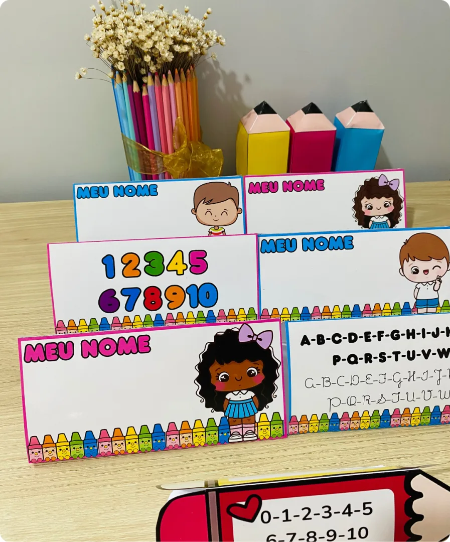 KIT DE CRACHÁS DE MESA — imagem 2