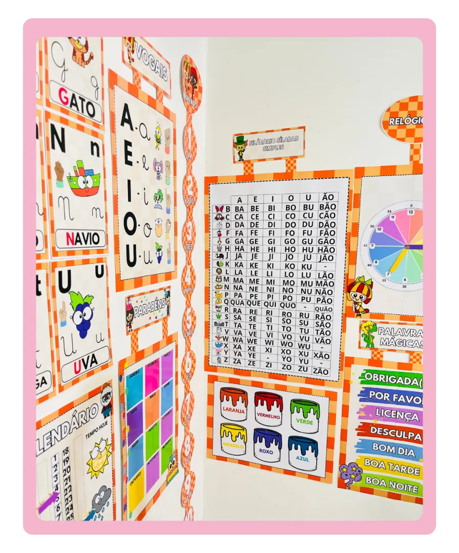 KIT DE DECORAÇÃO DE SALA DE AULA — imagem 2