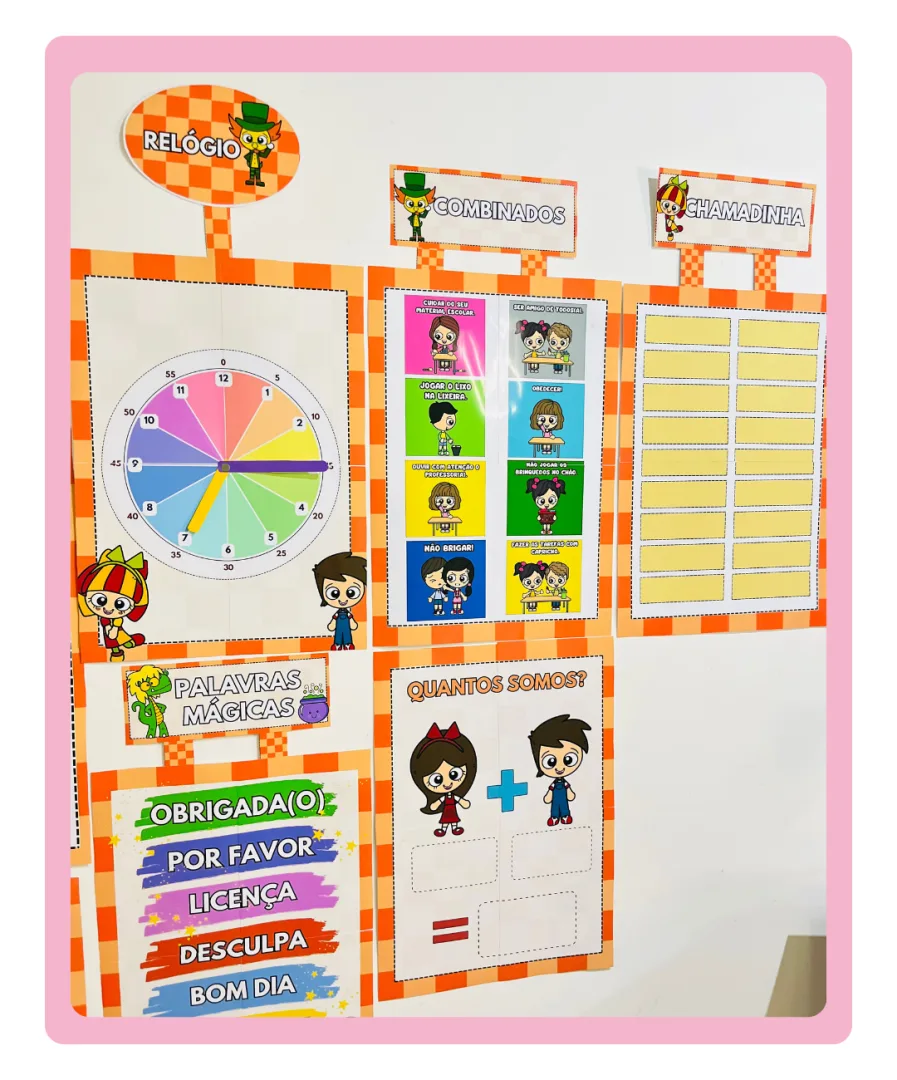 KIT DE DECORAÇÃO DE SALA DE AULA — imagem 3