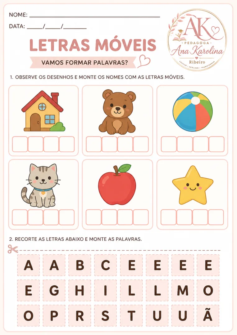 Kit de letras móveis  — imagem 5