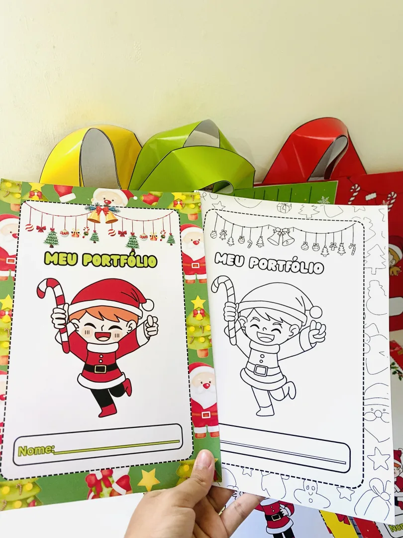 Kit de Sacolinhas Coloridas e para Colorir - Atividades Escolares — imagem 3