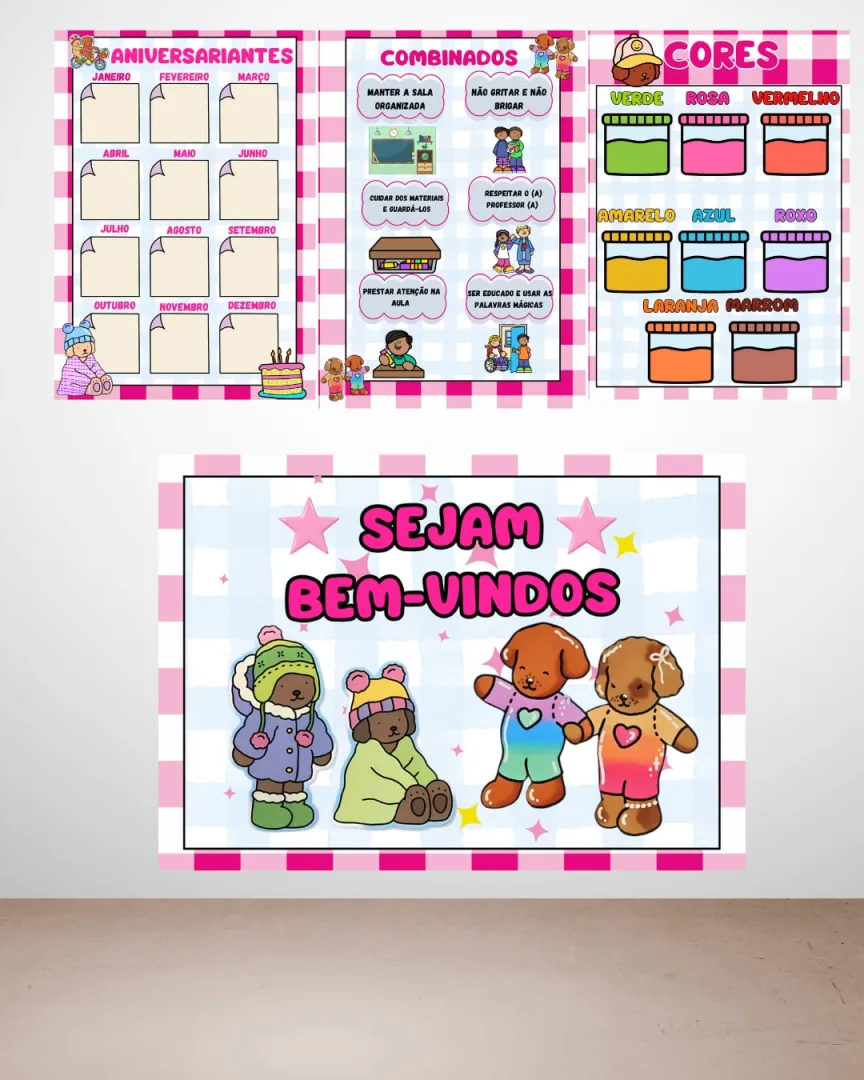KIT DECORAÇÃO SALA DE AULA: BOBBIE GOODS — imagem 2