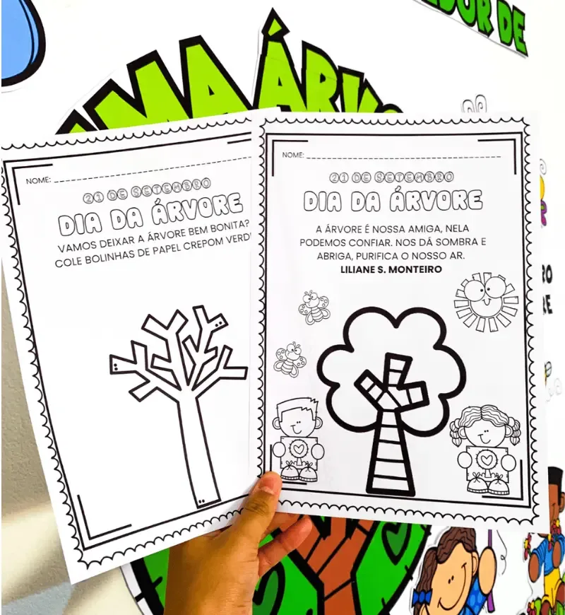Kit Dia da Árvore em PDF Educação Infantil e Anos Iniciais — imagem 2