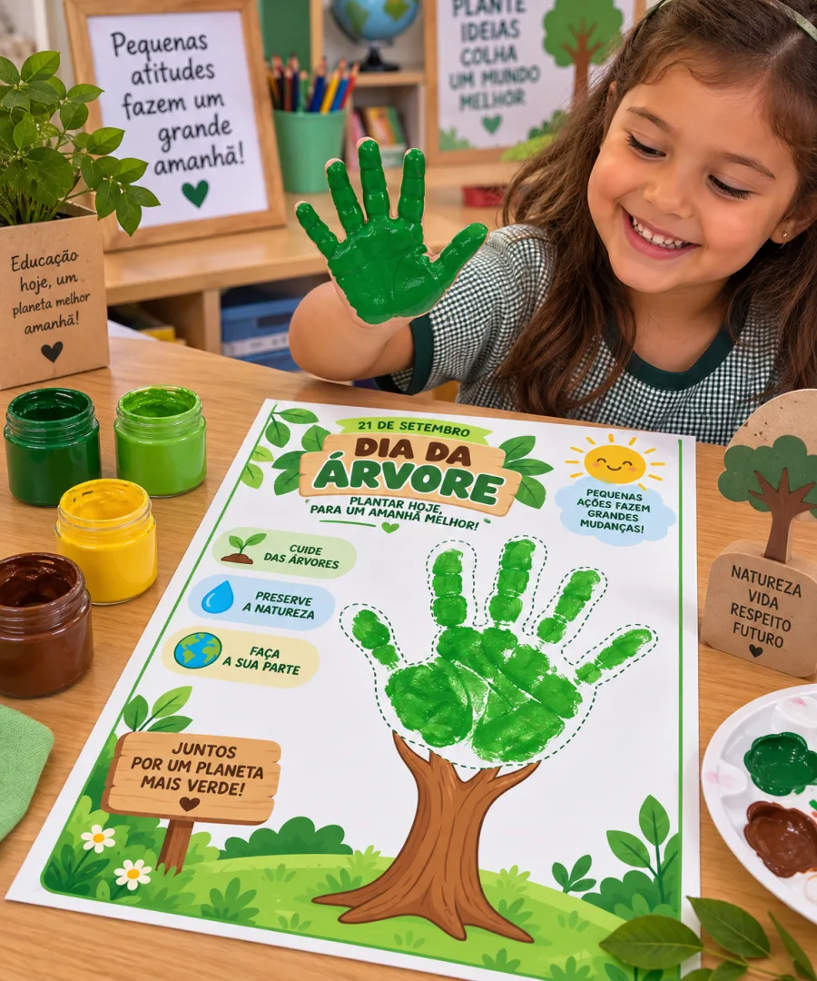 Kit Dia da Árvore – Minha Mão, Meu Planeta em PDF — imagem 2