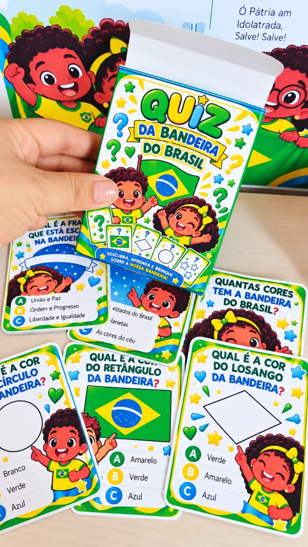 Kit Dia da Bandeira do Brasil - Atividades PDF para Educação Infantil e Fundamental I — imagem 4
