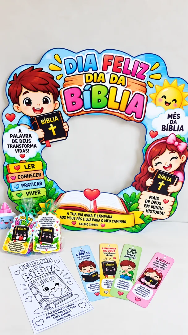 Kit Dia da Bíblia - Atividades e Jogos - PDF — imagem 3