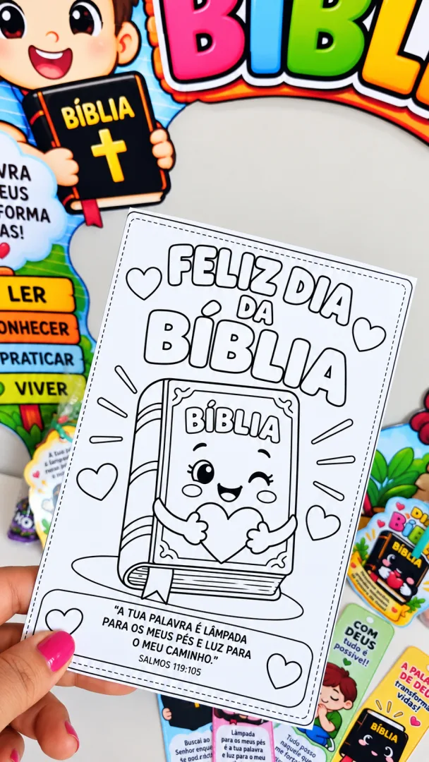 Kit Dia da Bíblia - Atividades e Jogos - PDF — imagem 6