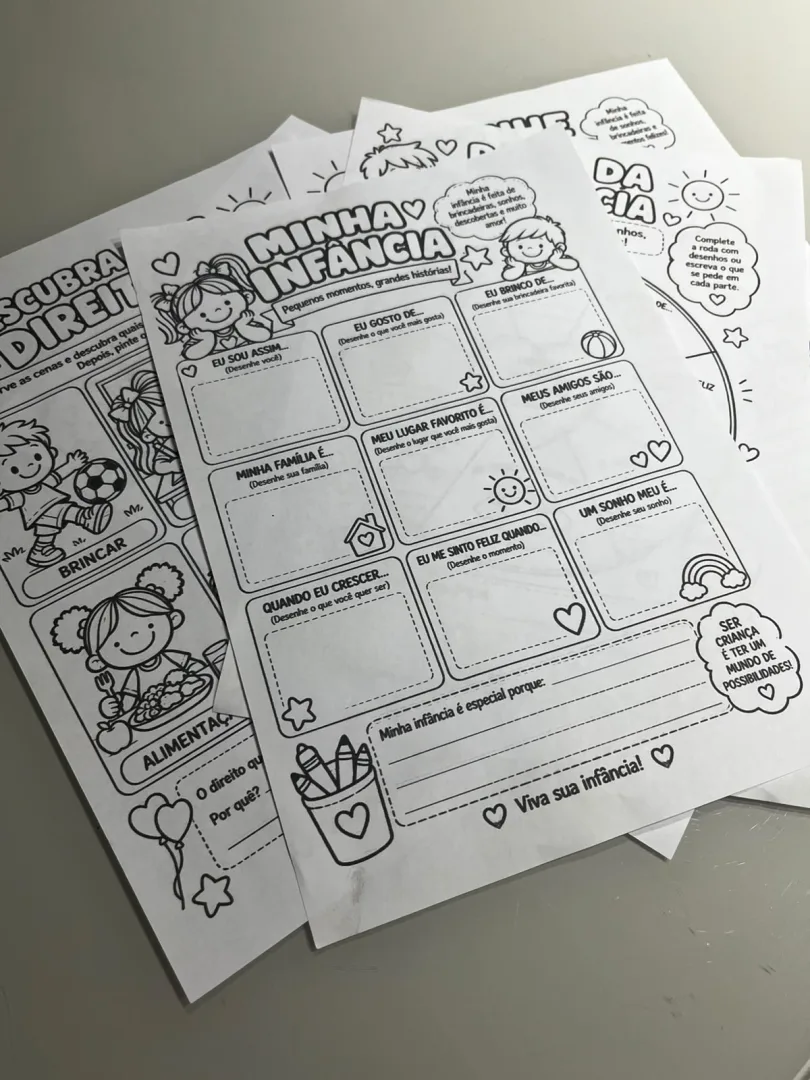 Kit Dia das Crianças — Minha Infância, Meus Direitos em PDF - Educação Infantil — imagem 2