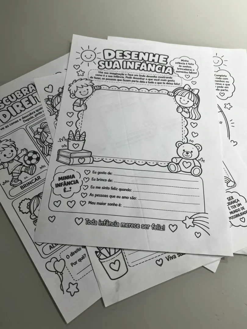 Kit Dia das Crianças — Minha Infância, Meus Direitos em PDF - Educação Infantil — imagem 3