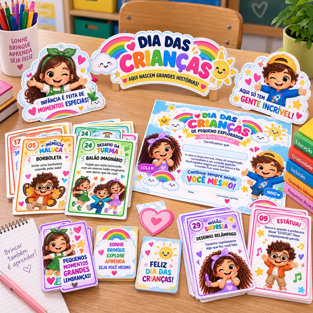 KIT DIA DAS CRIANÇAS — VAMOS BRINCAR! — imagem 2