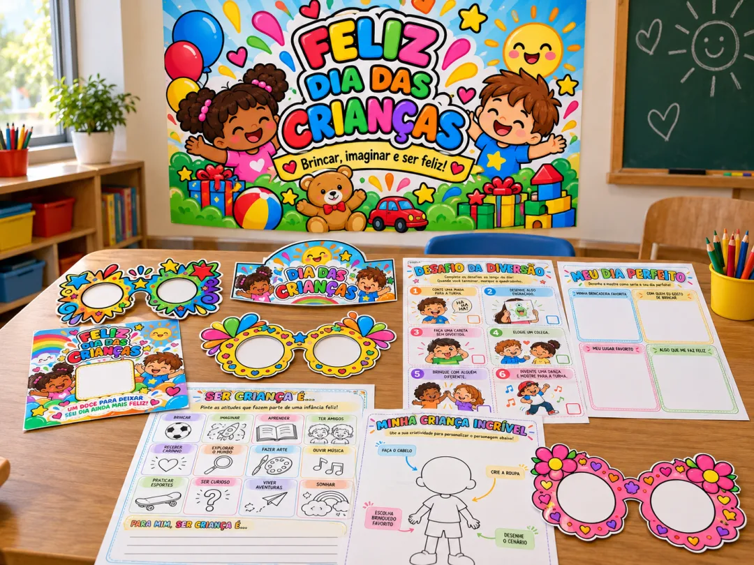 Kit Dia das Crianças – para Educação Infantil e Fundamental em PDF — imagem 2