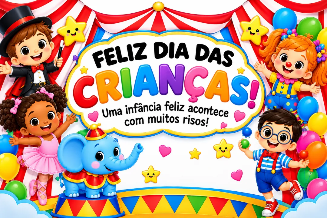 Kit Dia das Crianças - Tema Circo - Educação Infantil e Fundamental - PDF — imagem 2
