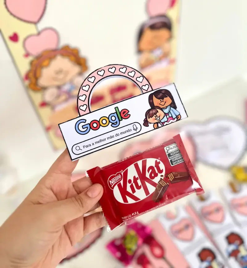 Kit Dia das Mães - Tema: Google — imagem 2