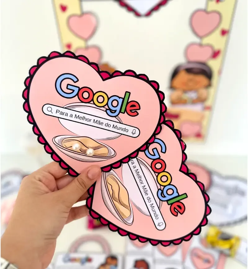 Kit Dia das Mães - Tema: Google — imagem 3