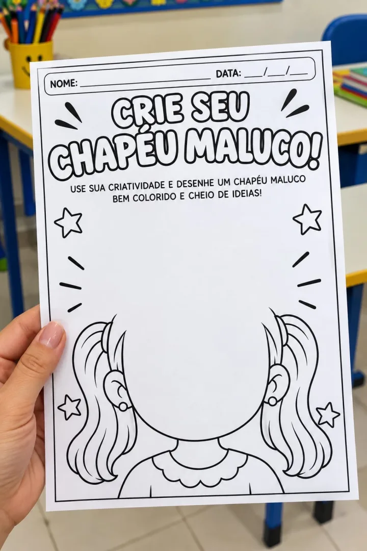 🎩✨ KIT DIA DO CHAPÉU MALUCO 🎩✨ Prepare uma comemoração superdivertida e cheia de criatividade para o DIA DO CHAPÉU MAL — imagem 5