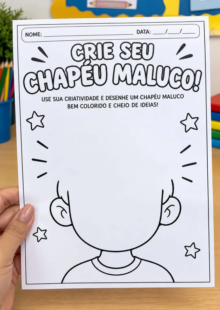🎩✨ KIT DIA DO CHAPÉU MALUCO 🎩✨ Prepare uma comemoração superdivertida e cheia de criatividade para o DIA DO CHAPÉU MAL — imagem 6