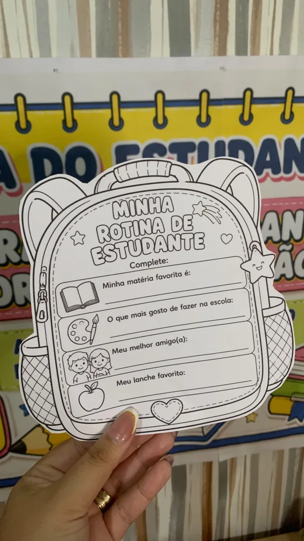 Kit Dia do Estudante – Painel, Lembrancinhas e Atividades — imagem 3