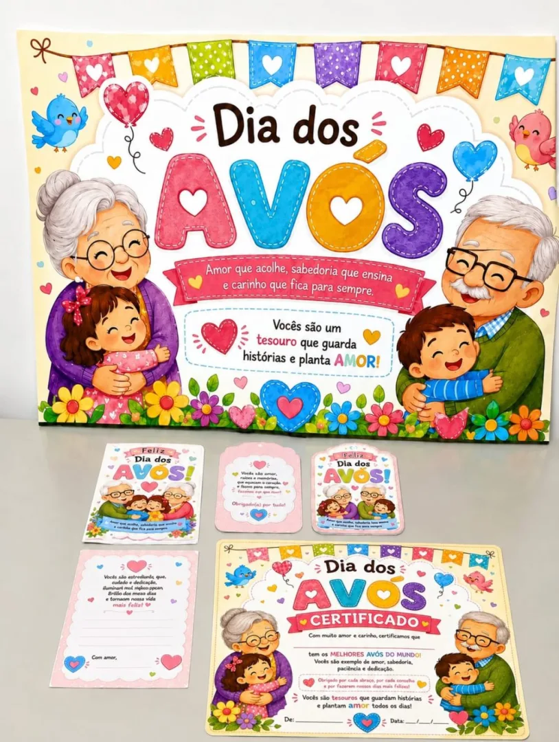 Kit Dia dos Avós — Pronto para Imprimir — imagem 2