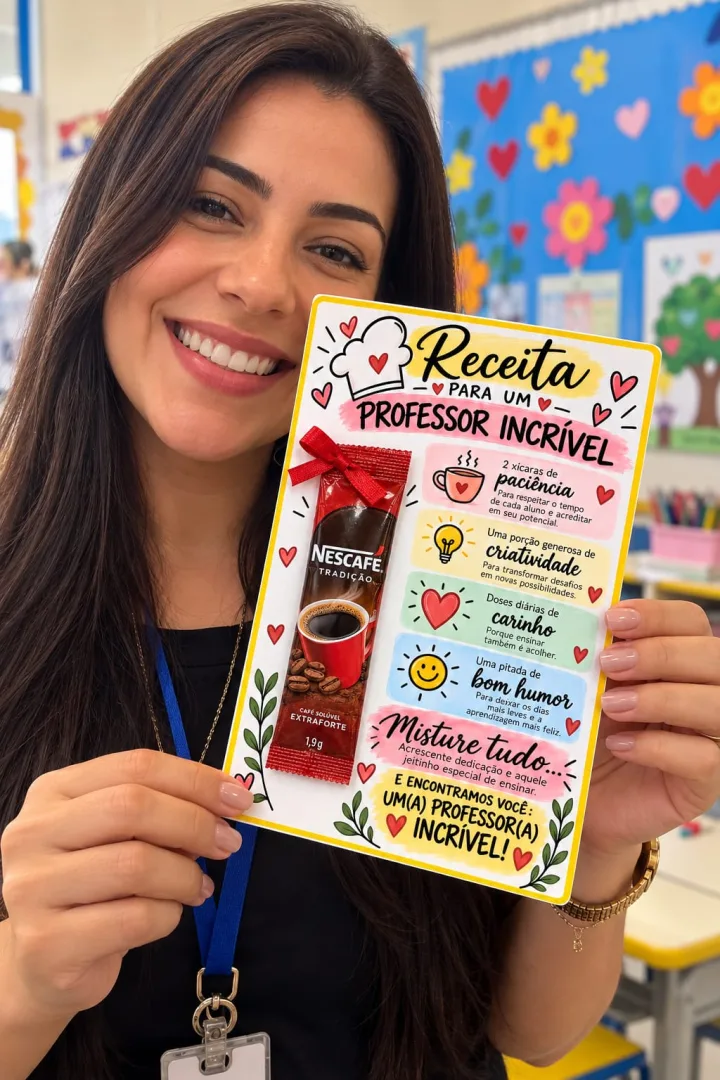 Kit Dia dos Professores Educação infantil ao 5º ano – Painel e Cartão para Professores em PDF — imagem 5