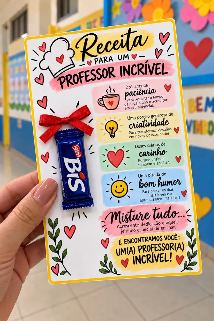 🌟 *Kit dia dos professores painel e cartão*  💰7,00 Que tal preparar uma homenagem linda, carinhosa e cheia de signific — imagem 3