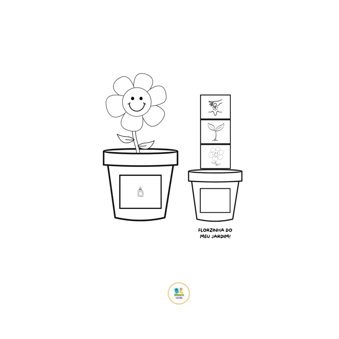 Kit Dobradura da Primavera - Quantas Florzinhas no Jardim — imagem 3