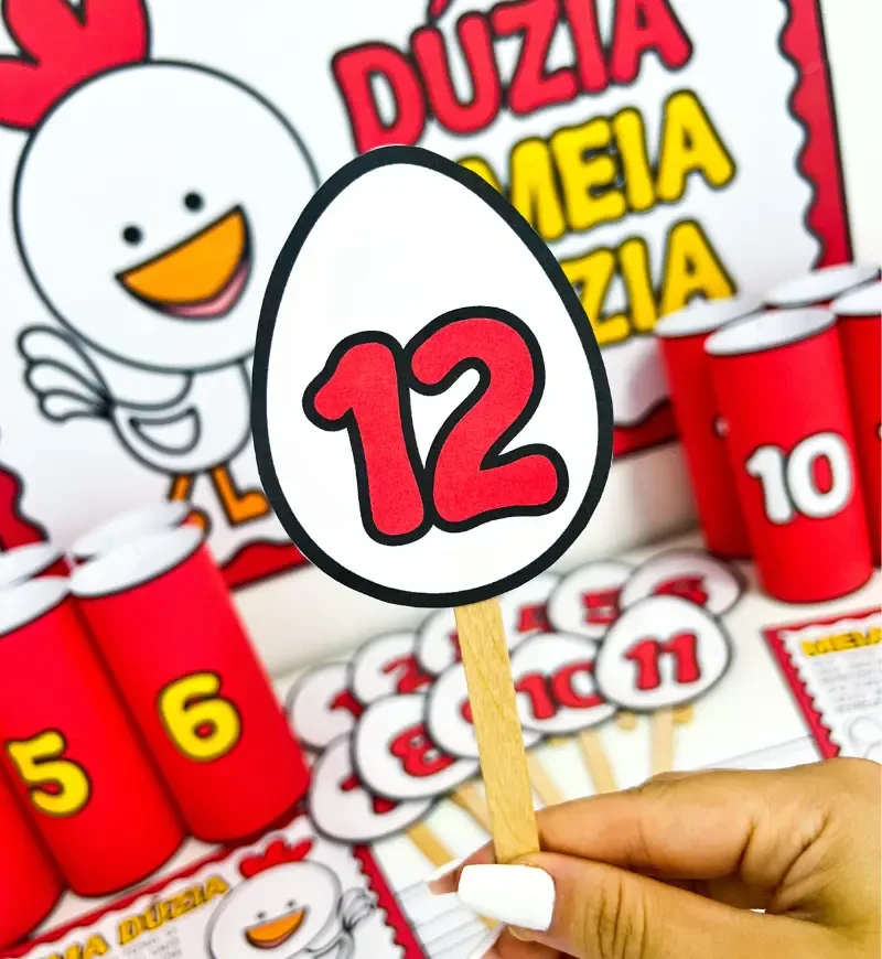 Kit Dúzia e Meia Dúzia | Atividades de Matemática em PDF — imagem 4
