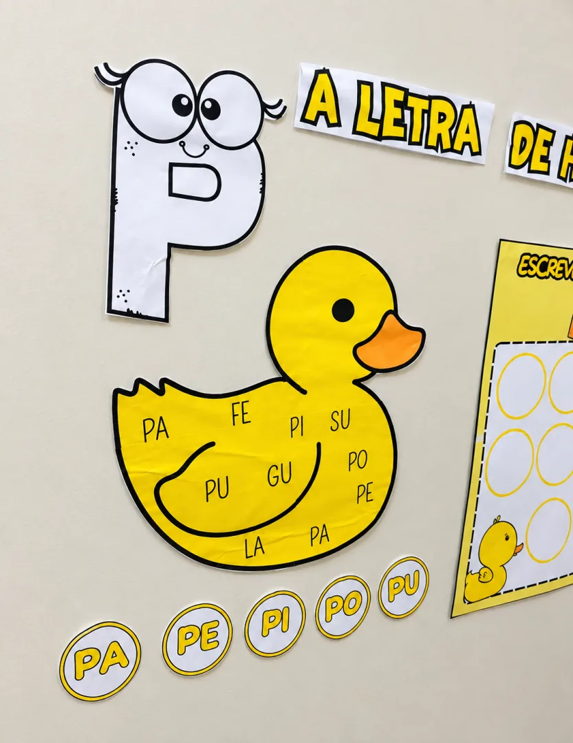 Kit educativo letra P - PDF - educação infantil  — imagem 2