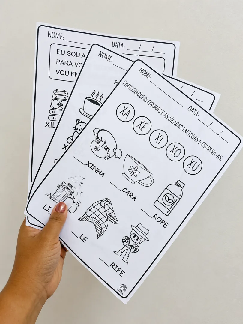 Kit educativo letra X - PDF - educação infantil  — imagem 3