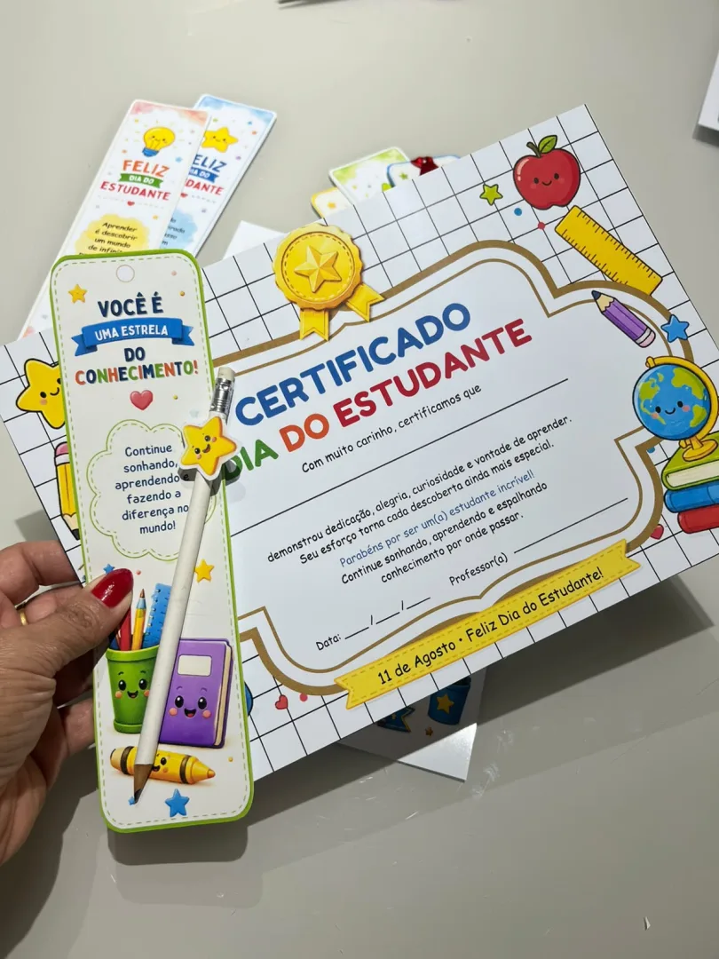 KIT ESPECIAL — FELIZ DIA DO ESTUDANTE — imagem 2