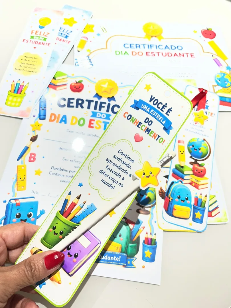 KIT ESPECIAL — FELIZ DIA DO ESTUDANTE — imagem 4