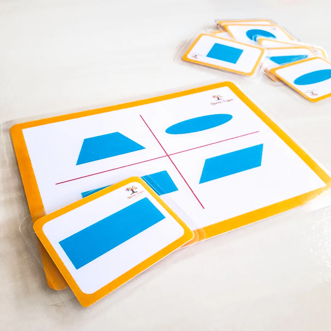 Kit Formas Geométricas com 3 Jogos em PDF — imagem 2