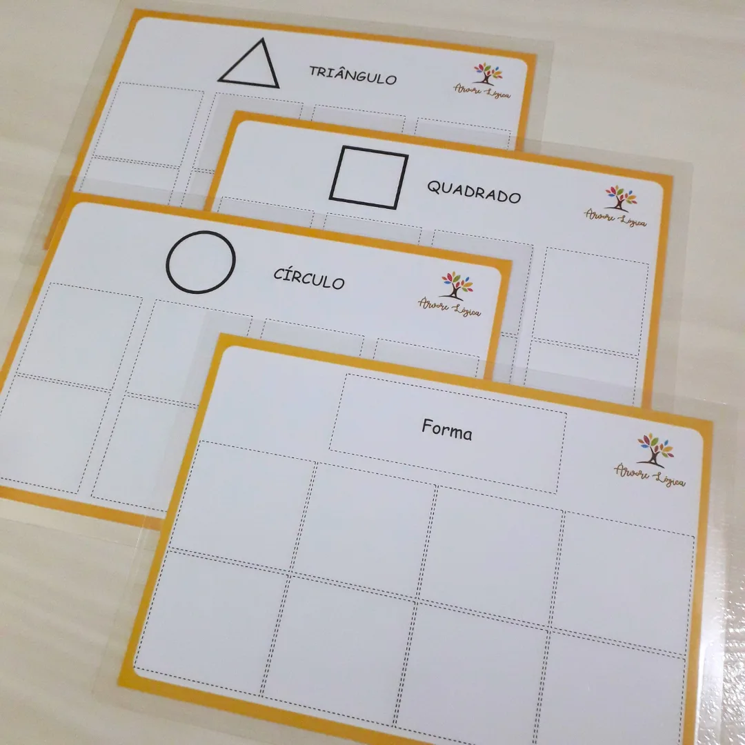 Kit Formas Geométricas com 3 Jogos em PDF — imagem 5