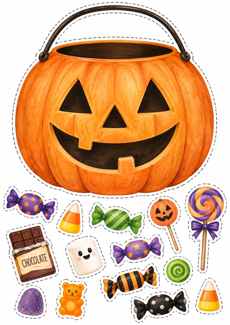 KIT de HALLOWEEN - Educação Infantil - PDF — imagem 5