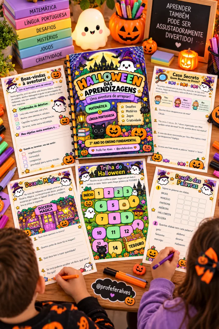 Kit - HALLOWEEN DAS APRENDIZAGENS: Uma aventura de arrepiar! - 3º ano - Pdf — imagem 2