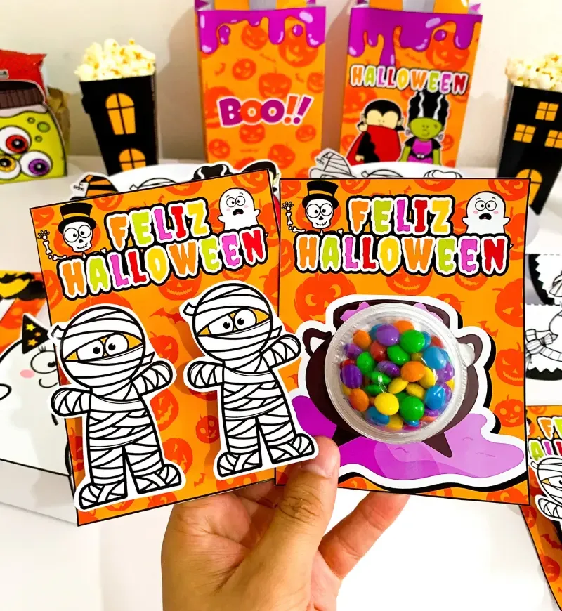 Kit Halloween PDF para Educação Infantil e Anos Iniciais - Atividades e Lembrancinhas — imagem 3