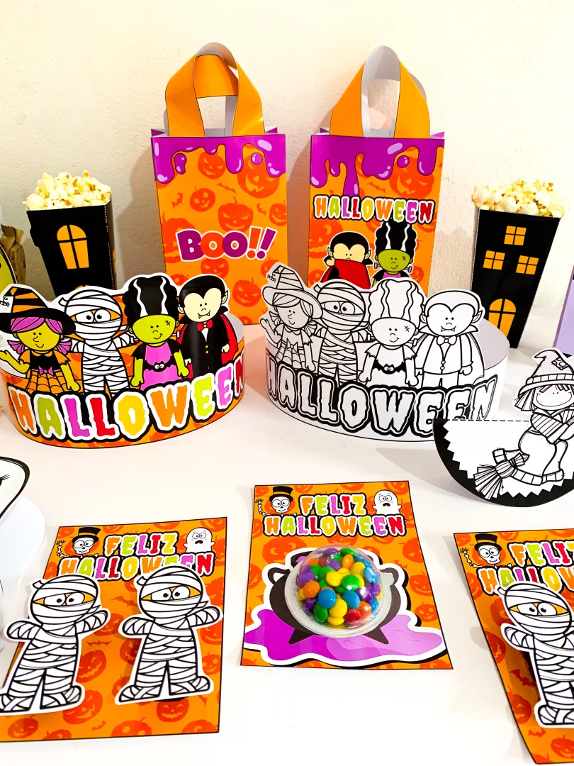 Kit Halloween Infantil para Imprimir – PDF Pronto para Impressão — imagem 3