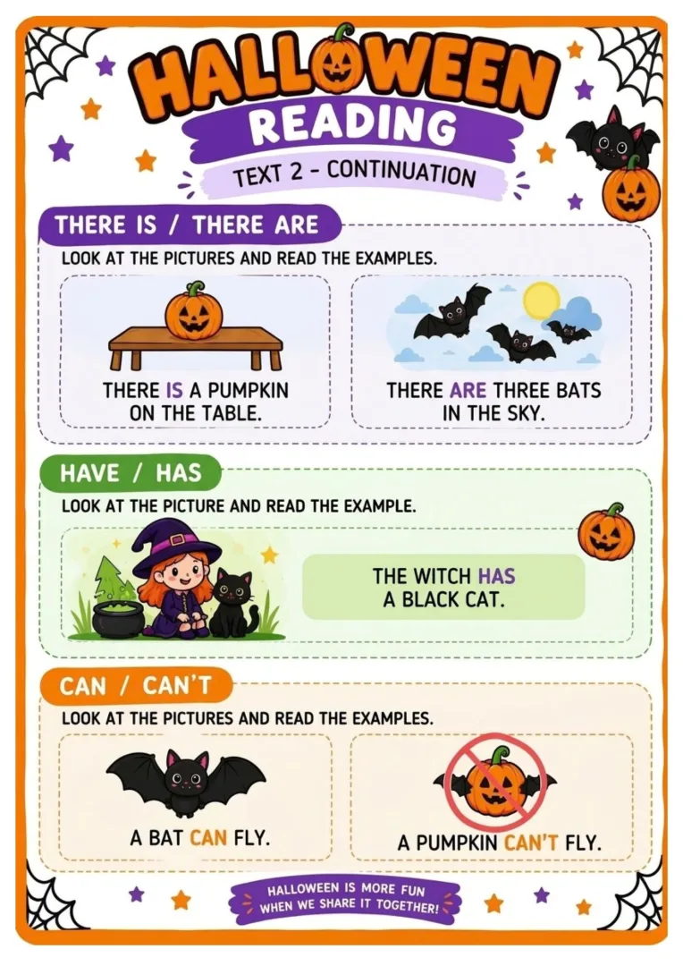 Kit Halloween Inglês Ensino fundamental Pdf — imagem 4