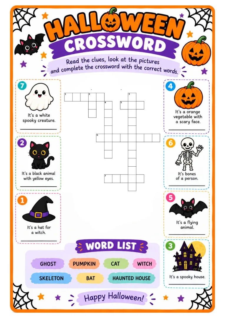 Kit Halloween Inglês Ensino fundamental Pdf — imagem 6