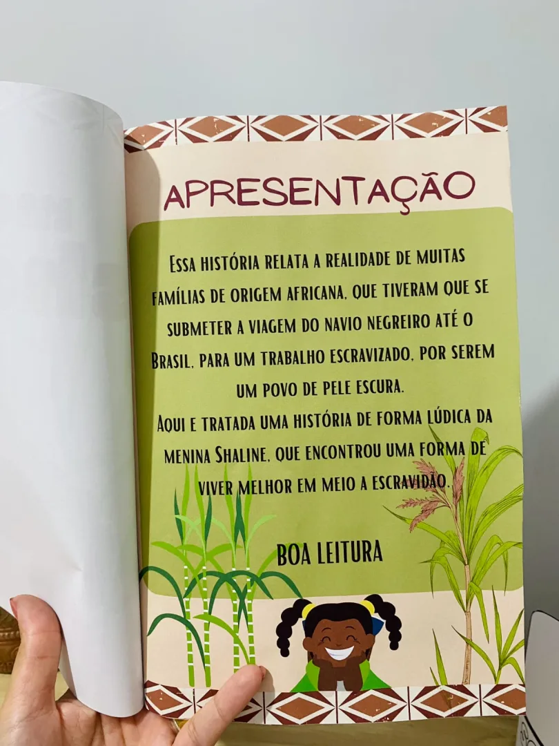 👧🏾KIT HISTÓRIA: A MENINA SHALINE | CONSCIÊNCIA NEGRA🤎 — imagem 4