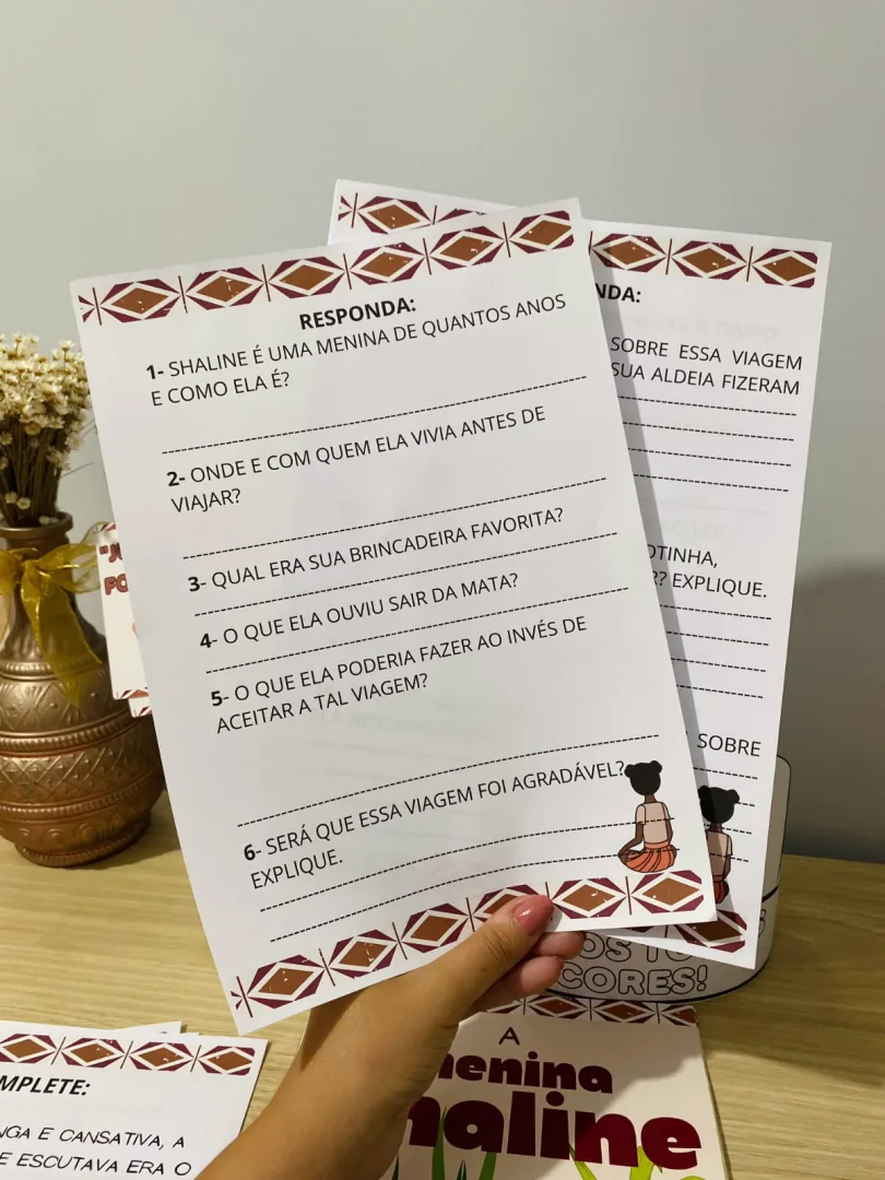 👧🏾KIT HISTÓRIA: A MENINA SHALINE | CONSCIÊNCIA NEGRA🤎 — imagem 6