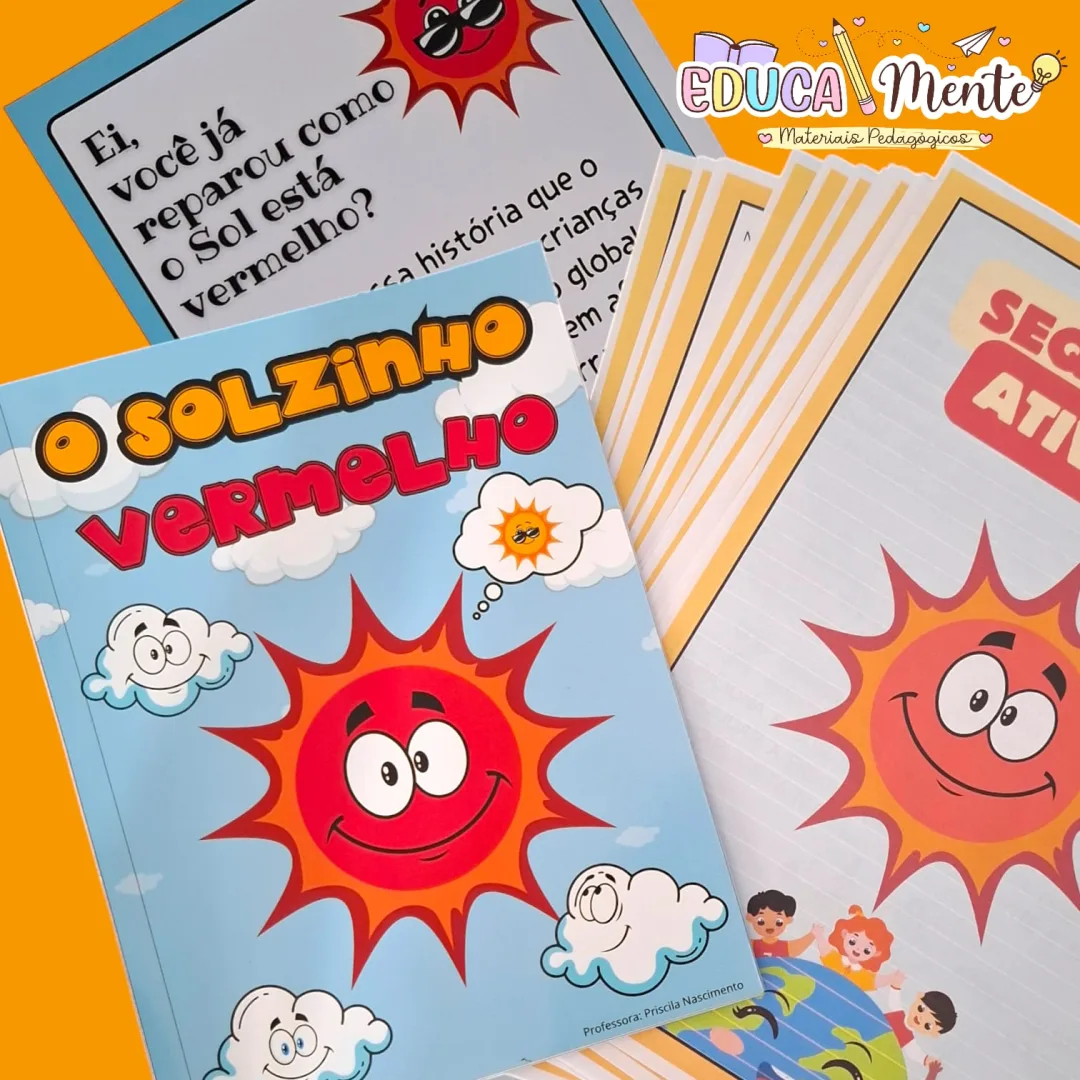 Kit história: O Solzinho Vermelho — imagem 3