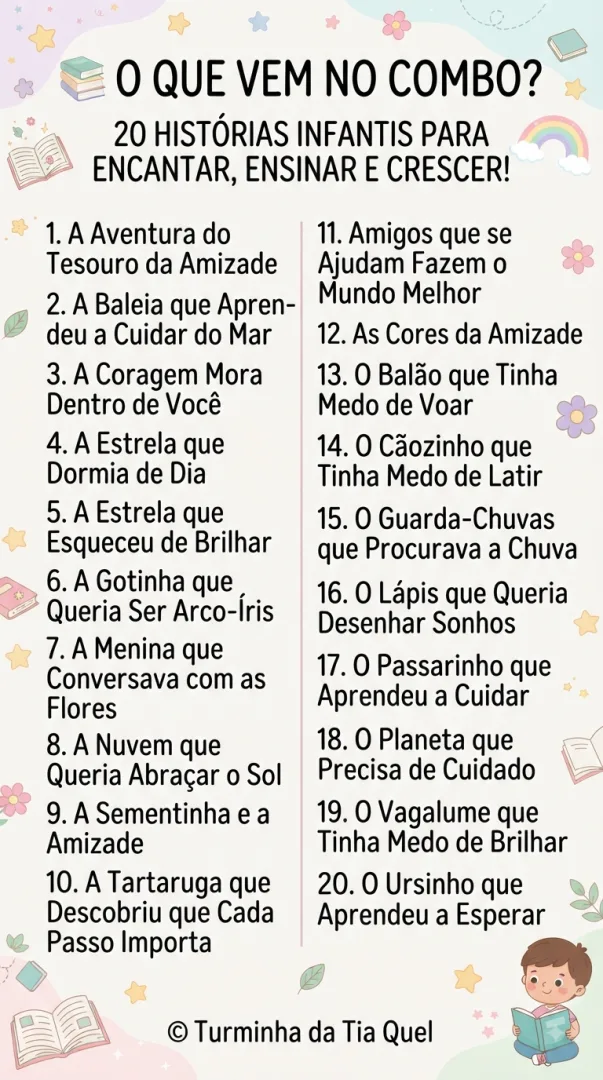 Kit 2 Histórias Infantis - 20 história infantis- PDF — imagem 6