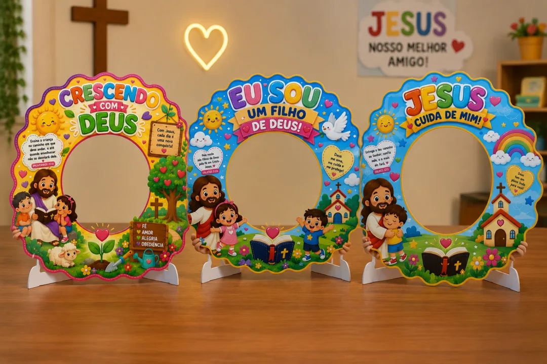 Kit 3 Molduras Cristãs — imagem 5
