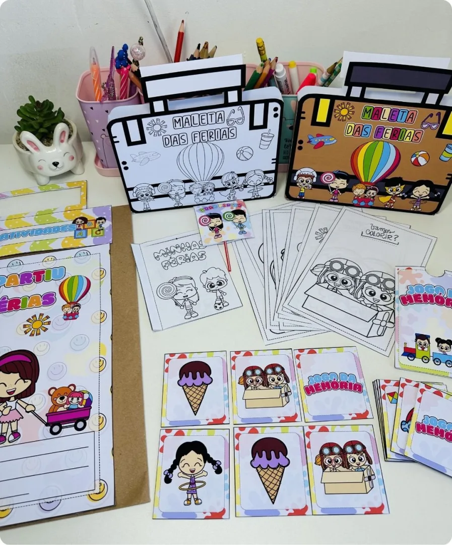 KIT LEMBRANCINHA DE FÉRIAS ESCOLAR - PDF — imagem 6