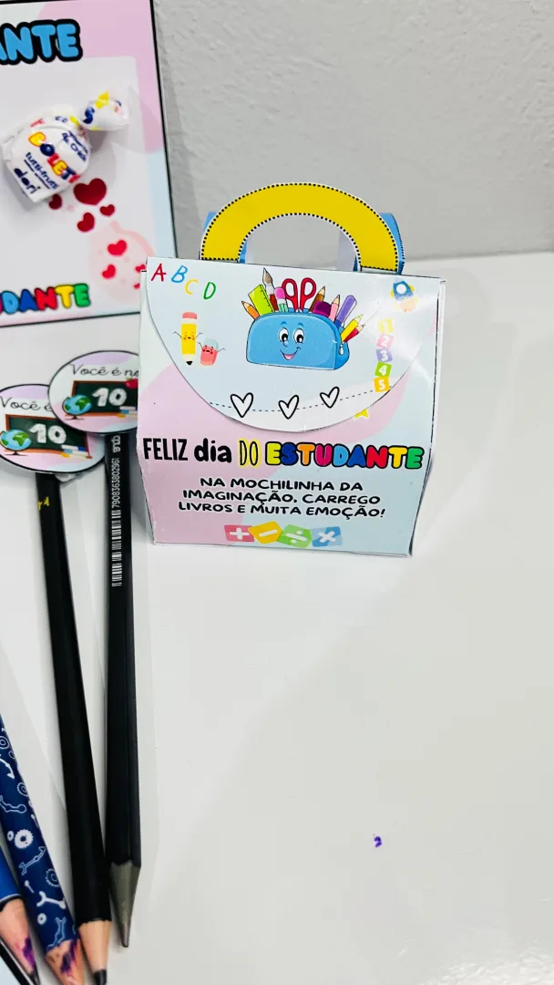 Kit lembrancinha dia do estudante — imagem 3