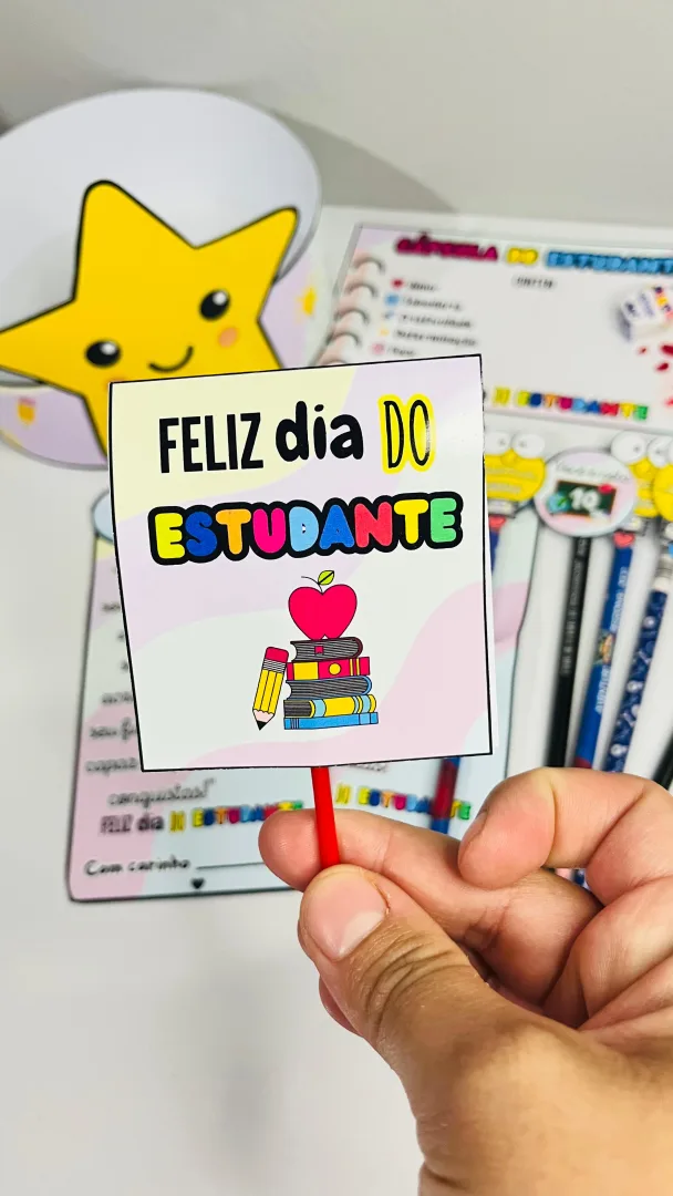 Kit lembrancinha dia do estudante — imagem 4
