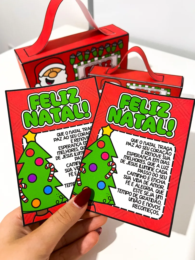Kit Lembrancinhas de Natal PDF – Educação Infantil — imagem 2